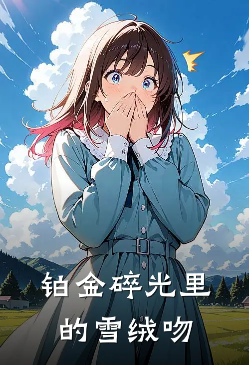 铂金碎光里的雪绒吻