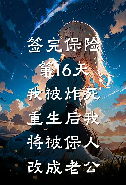 签完保险第16天我被炸死，重生后我将被保人改成老公