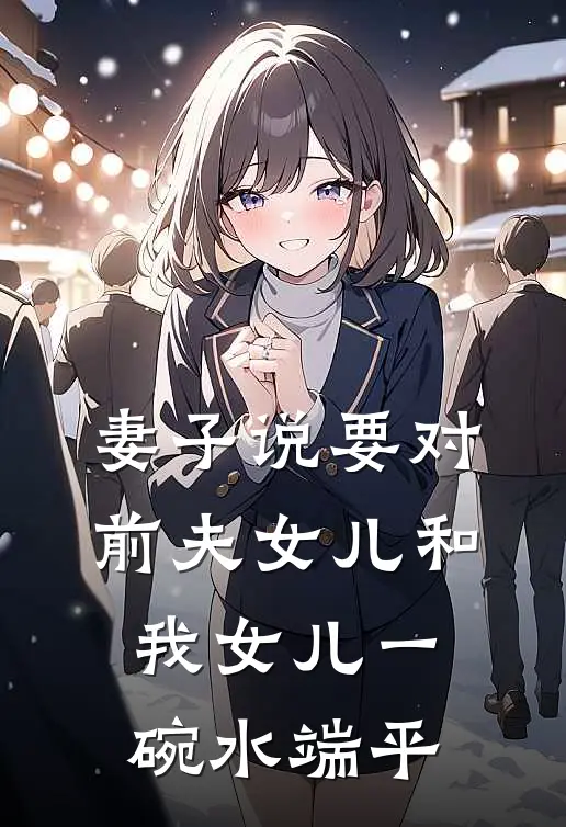 妻子说要对前夫女儿和我女儿一碗水端平