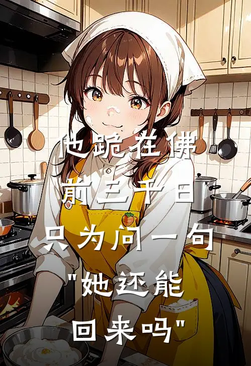 他跪在佛前三千日，只为问一句"她还能回来吗"